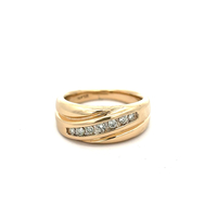 14kt Yellow Gold .20ct tw Diamond Band