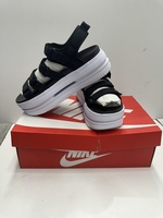 Nike Icon Classic Sandals Sizes 9 Women Black White DH0224