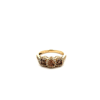 14kt Yellow Gold 1.00ct tw Diamond 3 Stone Ring