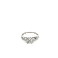  14kt White Gold .95ct tw Diamond Engagement Ring