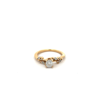 18kt Yellow Gold Lab Diamond Engagement Ring (app .60ct tw)