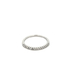  10kt White Gold .10ct tw Diamond Band