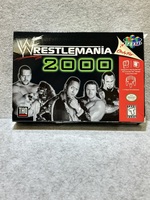 WWF WrestleMania 2000 (Nintendo 64, 1999) Box ONLY
