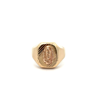  14kt Yellow Gold Virgin Mary Ring