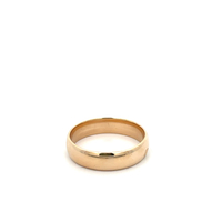  10kt Yellow Gold 6mm Plain Band