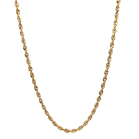 10kt Yellow Gold 23" 2.75mm Rope Chain 