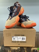 Adidas Yeezy 500 Enflame Men's Size 12 1/2  Shoes Orange Blue Sneakers (GZ5541)