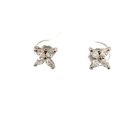 10kt White Gold .75ct tw Diamond Stud Earrings