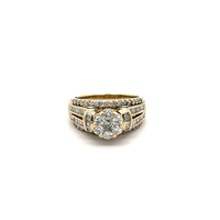 10kt Yellow Gold 1.00ct tw Diamond Ring