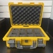 INVICTA EIGHT 8 Slot IMPACT Watch Storage Box Collector Case Yellow Suitcas