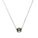  14kt White Gold 1.13ct Round SI1 G 14kt Pendant & Chain With IGI