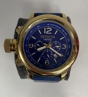 Invicta Watch Russian 1959 Diver Leather Band