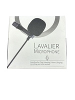 Professional Wired Lavalier Lapel Clip On Microphone