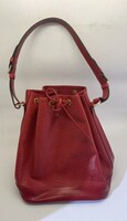 Louis Vuitton  Epi Red Bucket Bag