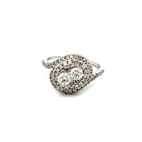 14kt White Gold .75ct tw Diamond Ring 