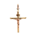 14kt Yellow Gold Crucifix Cross Pendant