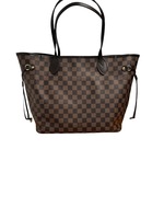  Louis Vuitton  Damier Ebene Neo Neverfull MM with dustbag & Box