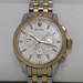 Michele Uptown Diamond Two Tone Gold & Silver Watch MW25A00C9942