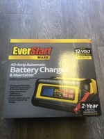 Everstart Maxx 40 Amp Battery Charger & Maintainer 12V- Pre-Owned 