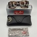 Ray-Ban RB4194 Brown Gradient Sunglasses with Case & Box