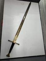  Vintage Toledo Made In Spain Carlos V Replica Broad Sword Broadsword