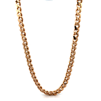 14kt Yellow Gold 22" 7.5mm Miami Cuban Link 