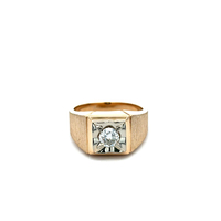 14kt Yellow Gold .50ct Diamond Ring 