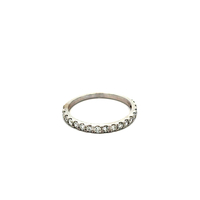 14kt White Gold .50ct tw Diamond Band