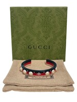 Gucci Bee Cuff Bracelet Bangle with Artificial Pearls