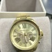 Michael Kors Men's Gold Tone Stainless Steel Watch MK8928 in box