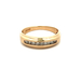 10kt Yellow Gold .20ct tw Diamond Band Ring