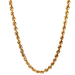 10kt Yellow Gold 26" 4.25mm Hollow Rope Chain