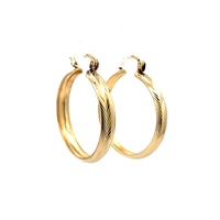 14kt Yellow Gold Hoop Earrings