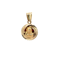 14kt Yellow Gold Religious Pendant