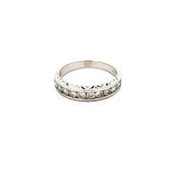 14kt White Gold .50ct tw Diamond Band Ring 