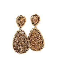 14kt Yellow Gold Dangling Earrings