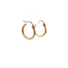 10kt Yellow Gold Huggie Hoop Earrings