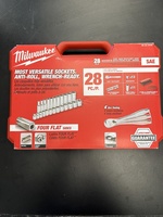 Milwaukee 28pc SAE Tool Set-FREE SHIPPING-