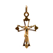  18kt Yellow Gold Crucifix Cross Pendant