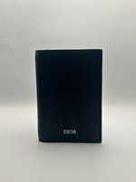 Dior Black Bifold Leather Wallet