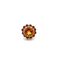 10kt Yellow Gold Yellow Stone Ring