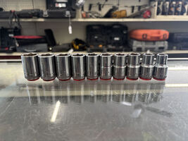 Mac Tools Set of 10 Sockets