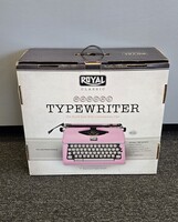 Royal Classic Manual Vintage Style Typewriter in Pink