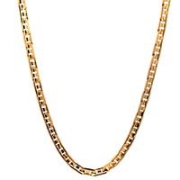 14kt Yellow Gold 22" 4mm Link Chain