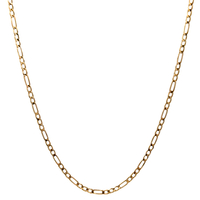 10kt Yellow Gold 16" 2.25mm Figaro Link Chain 