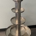 SEPHRA COMMERCIAL CHOCOLATE FOUNTAIN 34"/44" 5 TIER SERVES CASES