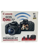 Canon EOS Rebel T7 Digital SLR Camera Premium Kit