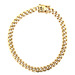 10kt Yellow Gold 10" 7mm Cuban Link Bracelet 