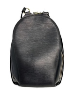  Louis Vuitton Epi Mabillon Backpack Black