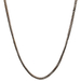 14kt White Gold 24" 2mm Wheat Link Chain